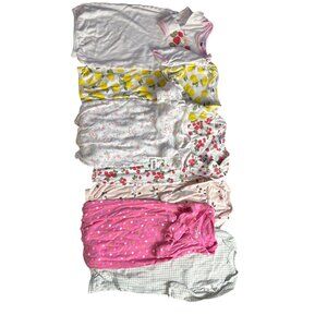 0-3 0-6 baby girls gowns bundle set 7